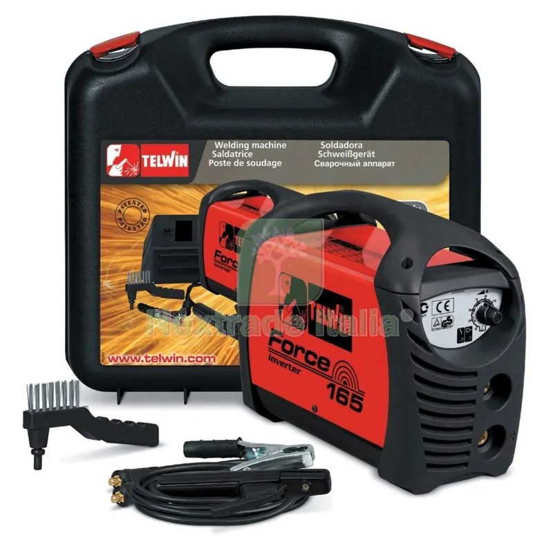 SALDATRICE INVERTER FORCE 165+KIT+VAL.PLAST. — Saldatrici e accessori — rif. FERX.31131