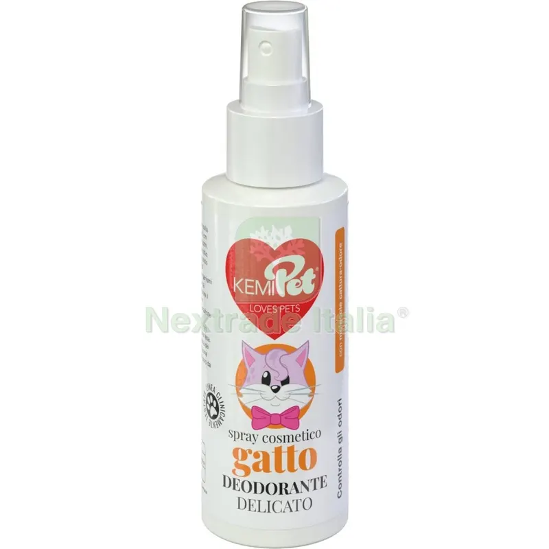 12PZ Kemipet Gatto Spray Deodorante Delicato ML.100 — Deodoranti ambiente — rif. FERX.313