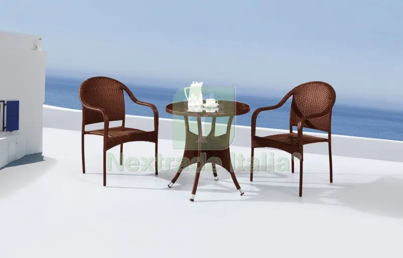 2PZ Poltrona in Polirattan Bistrot 2015 — Arredo — rif. FERX.31477