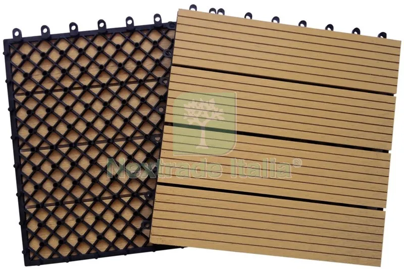 10PZ Piastrella Poli-Wood Legno Chiaro CM.30X30 — Cornici e profili decorativi — rif. FERX.31502 10PZ Piastrella Poli-Wood Legno Chiaro CM.30X30 — Cornici e profili decorativi — rif. FERX.31502