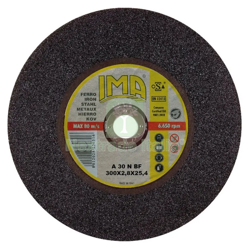 15PZ DISCO X TRONC.FERRO IMA DIAMETRO 300X2,8 — Punte, frese e dischi — rif. FERX.31507