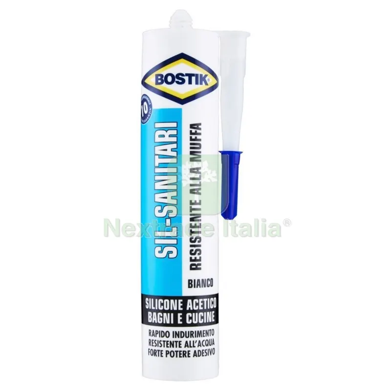 24PZ BOSTIK SILICONE SANITARI BIANCO 280 ML. — Adesivi e sigillanti — rif. FERX.3167