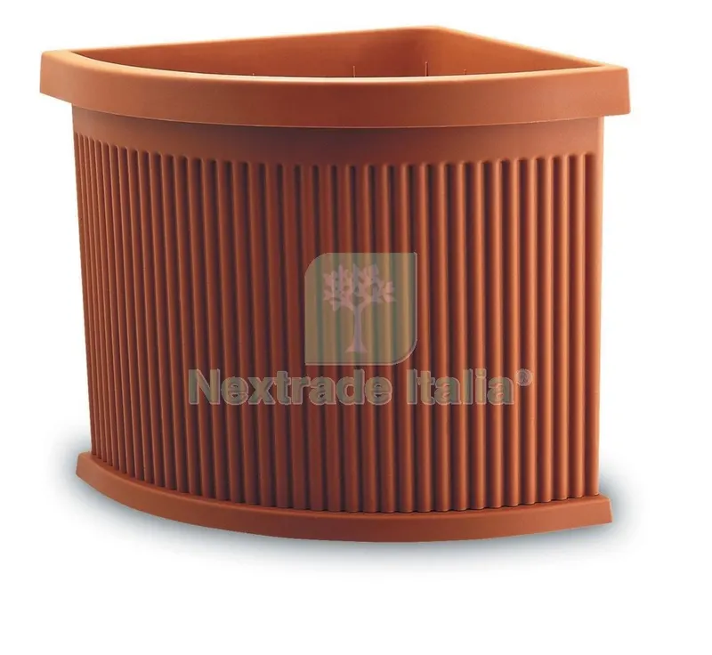 Vaso in Plastica "ionio" con Sottovaso — Vasi e fioriere — rif. FERX.31792 Vaso in Plastica "ionio" con Sottovaso — Vasi e fioriere — rif. FERX.31792