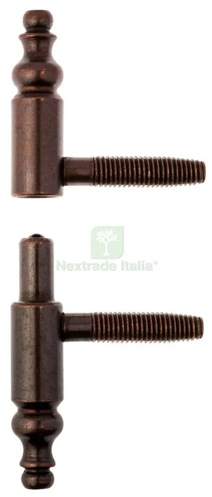 65PZ Anuba Barocco Acciaio Bronzato da 13 — Cerniere e cardini — rif. FERX.3182
