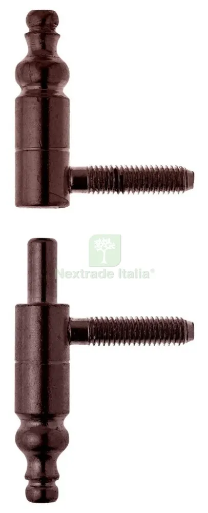 50PZ Anuba Barocco Acciaio Bronzato da 14 mm — Cerniere e cardini — rif. FERX.3183 50PZ Anuba Barocco Acciaio Bronzato da 14 mm — Cerniere e cardini — rif. FERX.3183