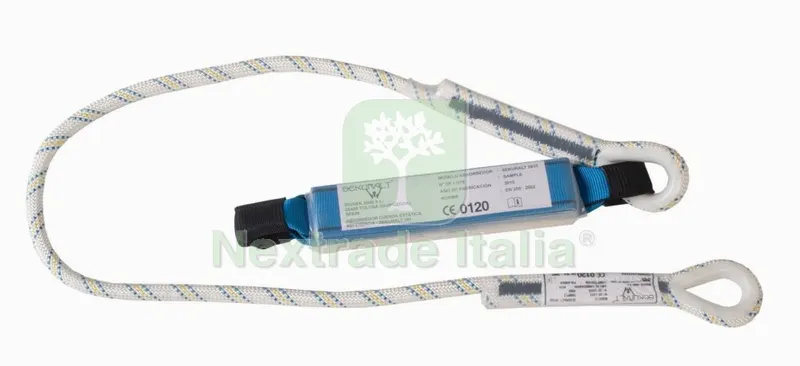 ASSORBITORE DI ENERGIA CON CORDA STATICA EN355 — Anticaduta e dispositivi di ancoraggio — rif. FERX.3187