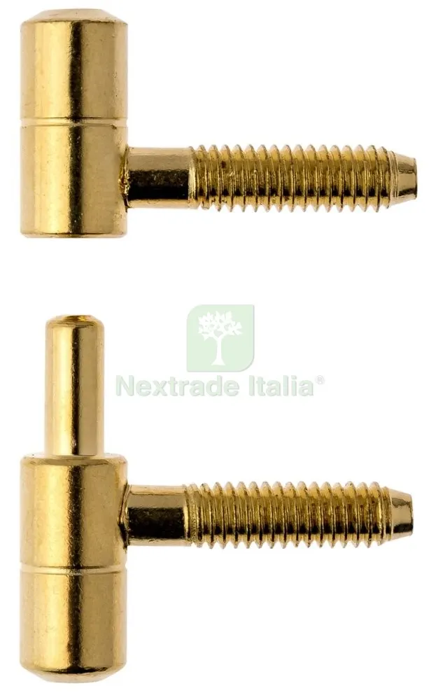 100PZ Anuba Acciaio Ottonato da 9 — Cerniere e cardini — rif. FERX.3190