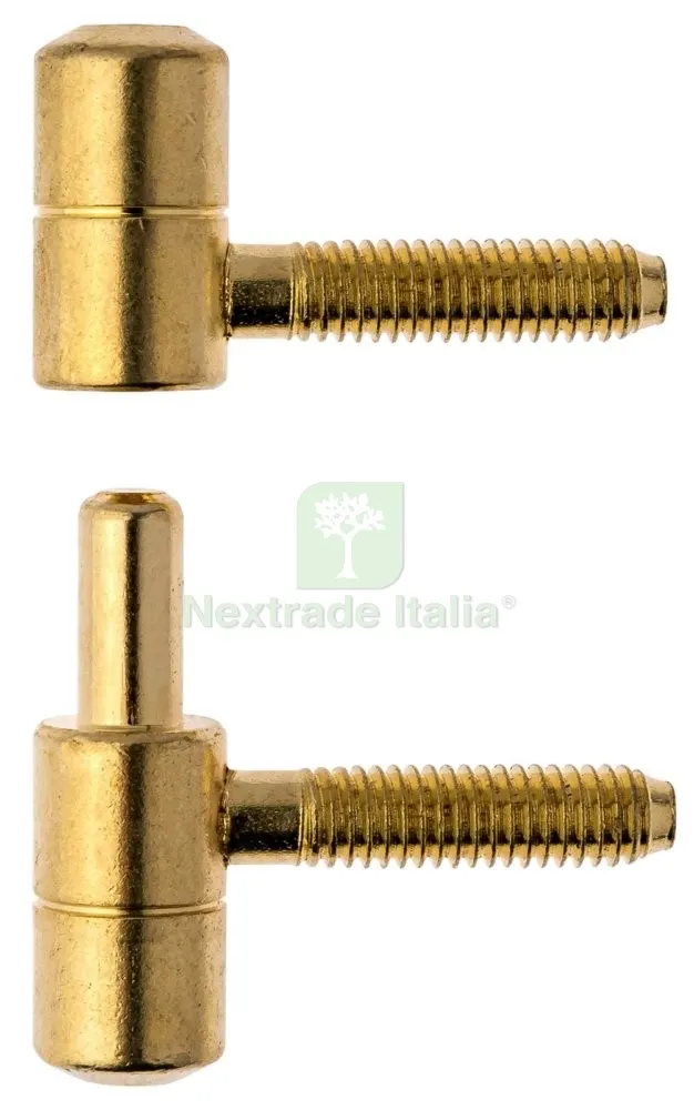 75PZ Anuba Acciaio Ottonato da 11 — Cerniere e cardini — rif. FERX.3191