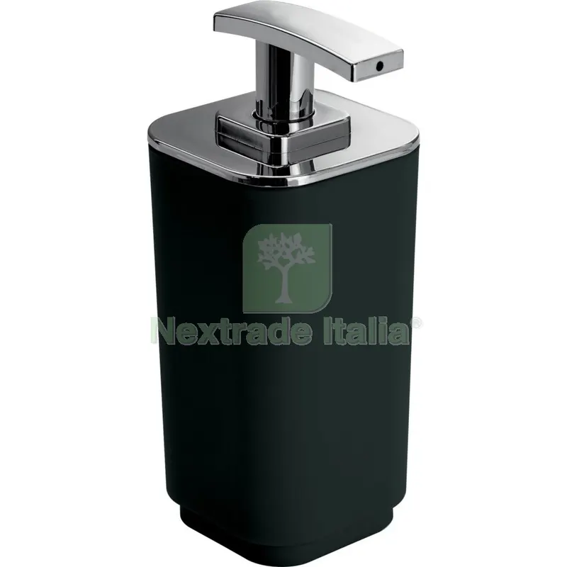 4PZ Gedy ART. 6382 Dosasapone Seventy Nero Opaco — Accessori bagno — rif. FERX.3198 4PZ Gedy ART. 6382 Dosasapone Seventy Nero Opaco — Accessori bagno — rif. FERX.3198