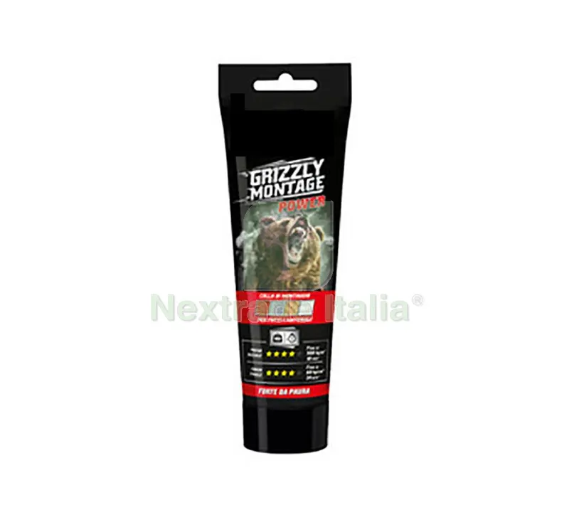 BOSTIK GRIZZLY MONTAGE POWER TUBO 250G. BIANCO — Adesivi e sigillanti — rif. FERX.32103 BOSTIK GRIZZLY MONTAGE POWER TUBO 250G. BIANCO — Adesivi e sigillanti — rif. FERX.32103