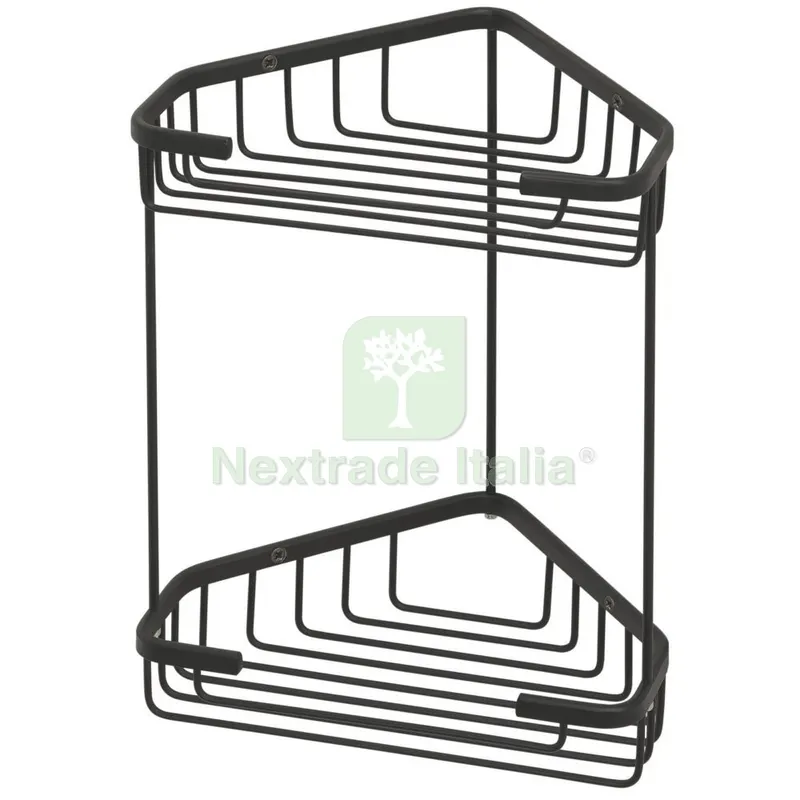 GEDY 2481 ANGOLIERA IN FILO NERO OPACO — Accessori bagno — rif. FERX.3213 GEDY 2481 ANGOLIERA IN FILO NERO OPACO — Accessori bagno — rif. FERX.3213
