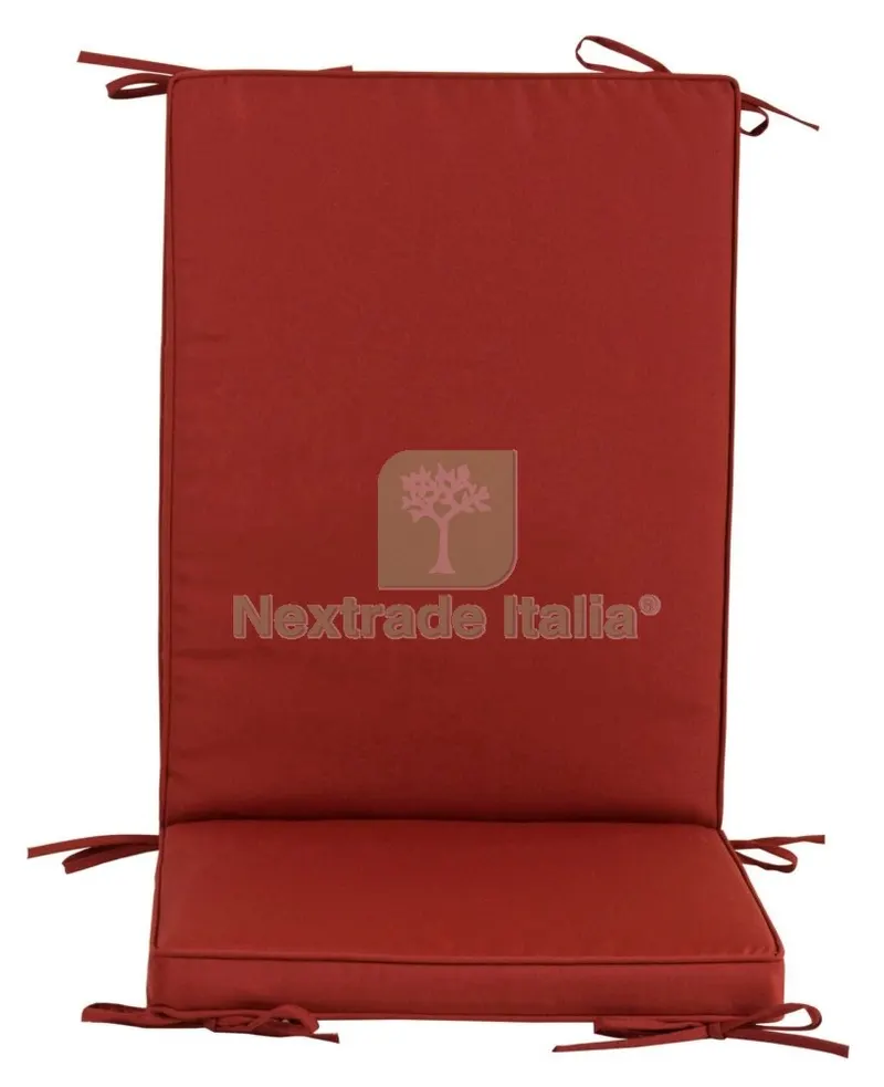 4PZ Cuscino "BOX" Schienale Medio Bordeaux HT203 — Tempo libero outdoor — rif. FERX.32265