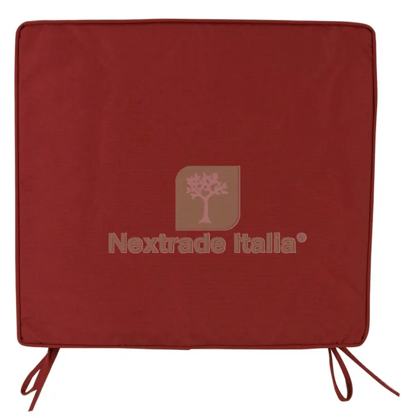 6PZ Cuscino "BOX" Seduta Bordeaux HT203 CM.38x41 — Tempo libero outdoor — rif. FERX.32284