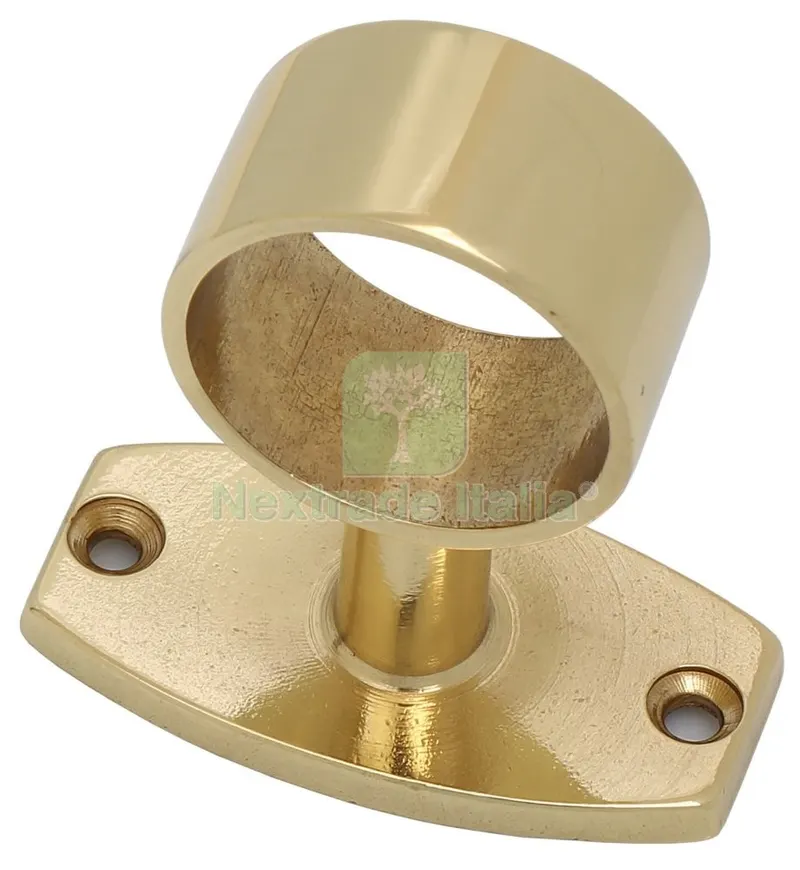 5PZ PASSANTE OTTONE LUCIDO DA AVVITARE X TUBO MM.18 — Tubi e raccordi — rif. FERX.32328