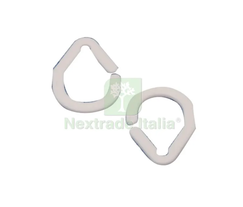 18CF ANELLI PER TENDA DOCCIA BIANCO 16 PZ — Tende e zanzariere — rif. FERX.32390 18CF ANELLI PER TENDA DOCCIA BIANCO 16 PZ — Tende e zanzariere — rif. FERX.32390