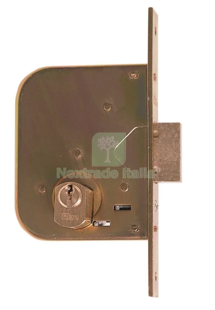 2PZ Iseo ART. 601.45.0 Serratura x Cancello con Cilindro Tondo — Serrature e cilindri — rif. FERX.324