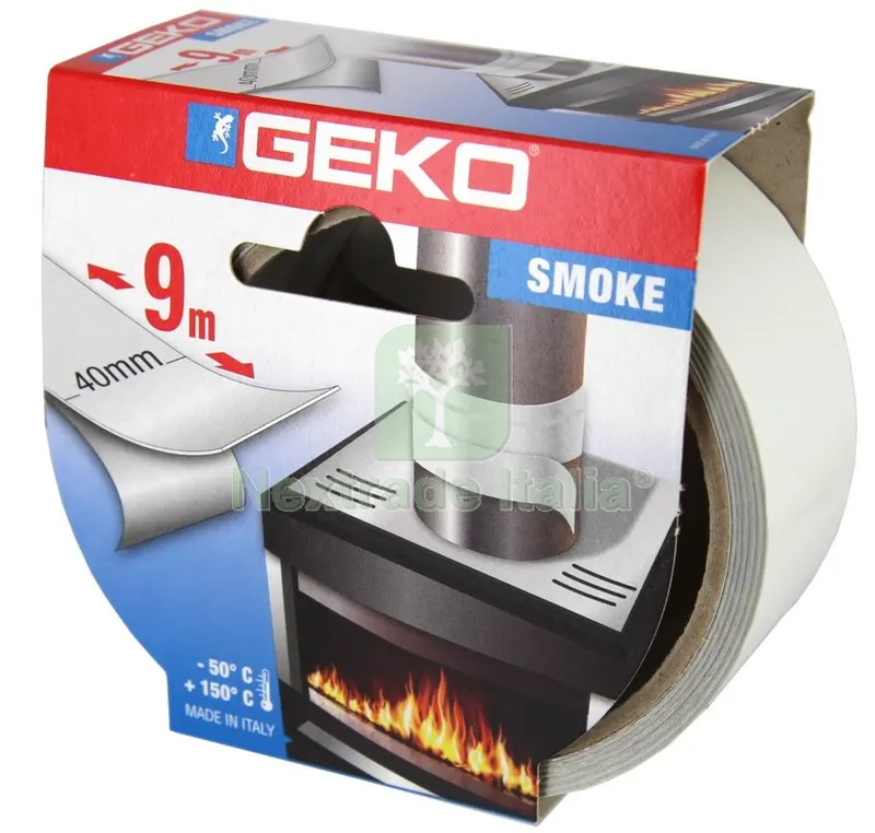 NASTRO IN ALLUMINIO AUTOADESIVO RESISTENTE ALLE ALTE TEMPERATURE MM.40XMT.9 BIANCO — Vernici e smalti — rif. FERX.3262 NASTRO IN ALLUMINIO AUTOADESIVO RESISTENTE ALLE ALTE TEMPERATURE MM.40XMT.9 BIANCO — Vernici e smalti — rif. FERX.3262