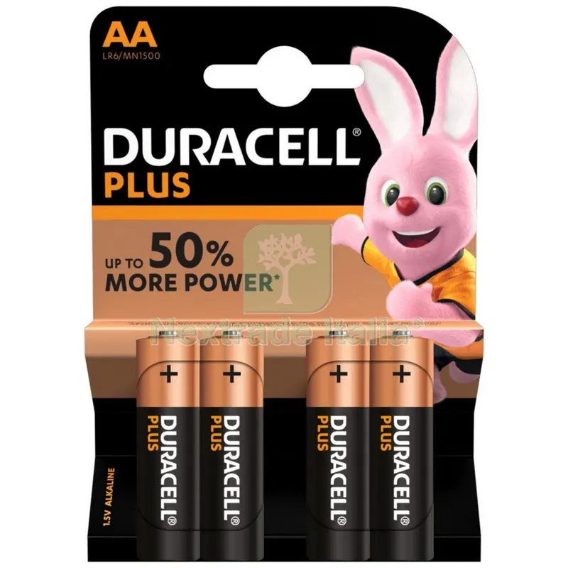 20BLISTER Duracell Pila Alcalina Stilo MN1500 PZ.4 — Pile e batterie — rif. FERX.32749 20BLISTER Duracell Pila Alcalina Stilo MN1500 PZ.4 — Pile e batterie — rif. FERX.32749