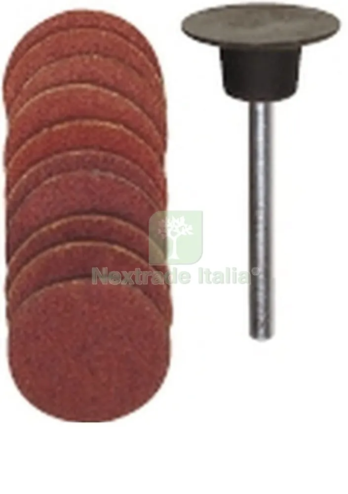 PROXXON 28982 "FIGURA 15" DISCHI ABRASIVI — Raccordi in ghisa e figure — rif. FERX.32840 — foto 3