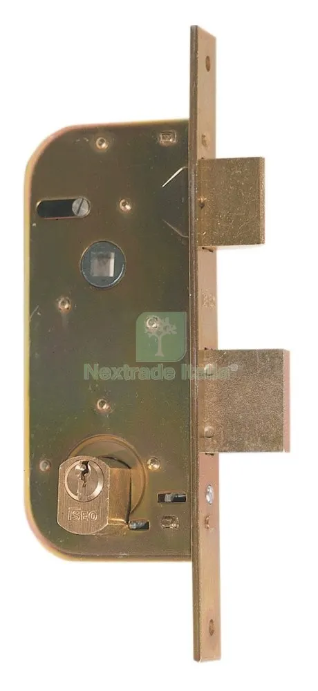 2PZ Iseo ART. 620.35.0 Serratura x Cancello con Cilindro Tondo — Serrature e cilindri — rif. FERX.329 2PZ Iseo ART. 620.35.0 Serratura x Cancello con Cilindro Tondo — Serrature e cilindri — rif. FERX.329
