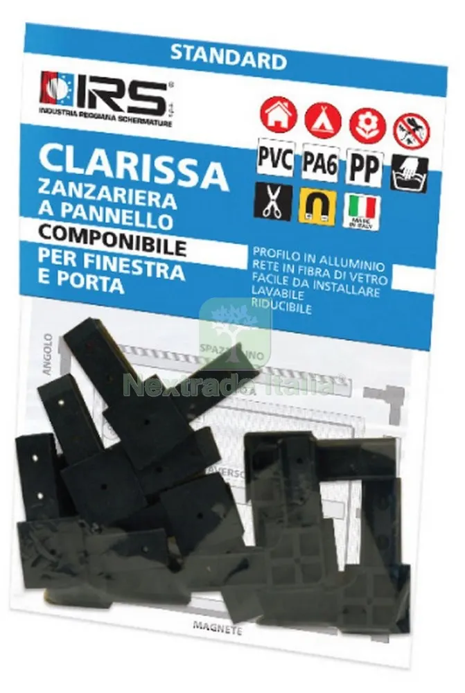 Zanzariera IRS Clarissa BL 8 Angoli — Tende e zanzariere — rif. FERX.33142