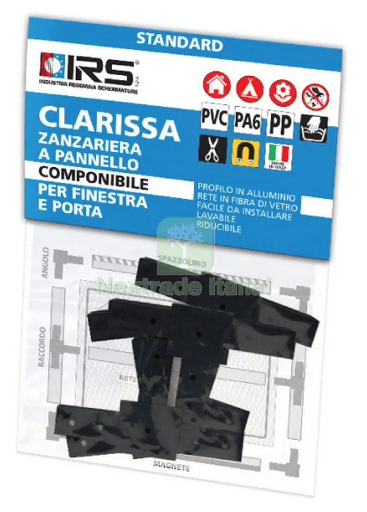 Zanzariera IRS Clarissa BL 2 Raccordi — Tende e zanzariere — rif. FERX.33143