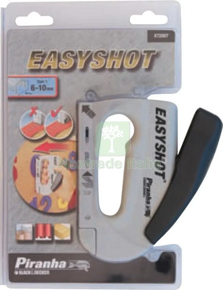 Piranha X72007 Graffatrice Easyshot MM.6-10 — Chiodi e graffe — rif. FERX.33147