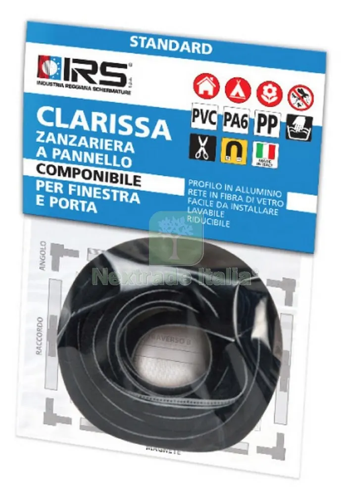 ZANZARIERA IRS CLARISSA SPAZZOLINO 500 CM — Tende e zanzariere — rif. FERX.33155