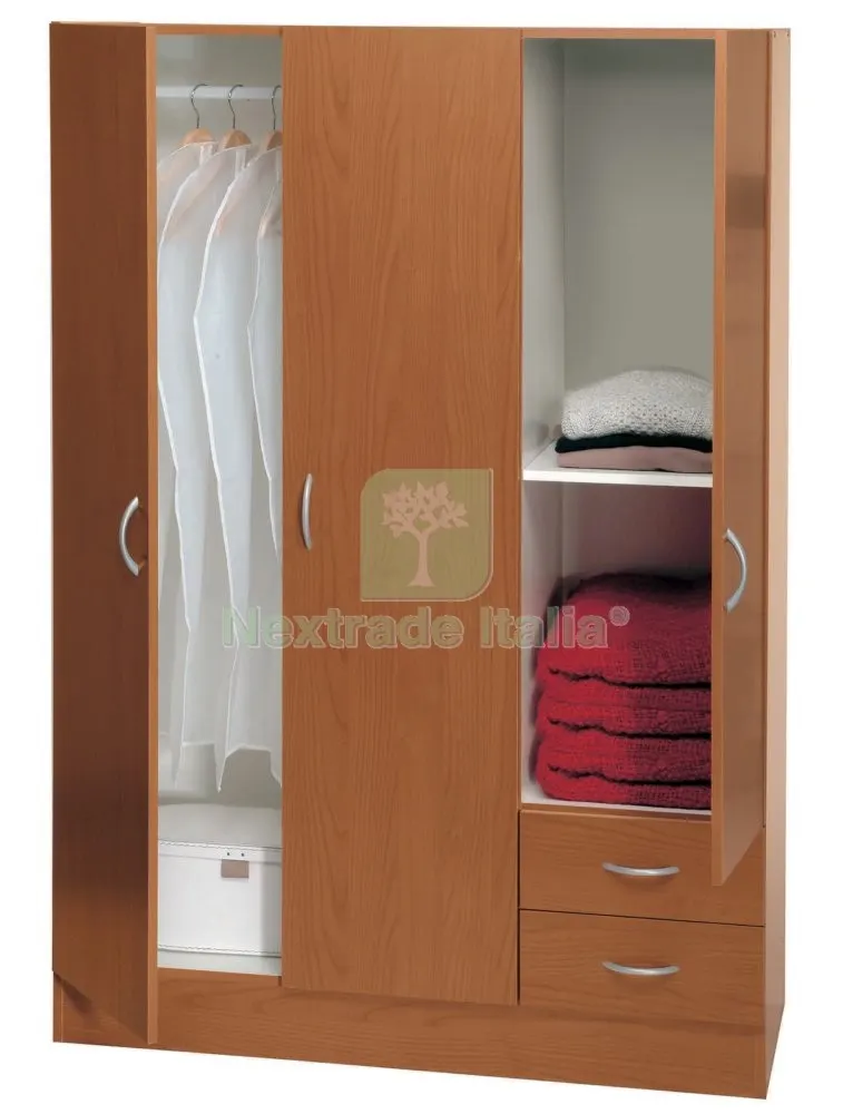 Kit Armadio 3 Ante +2 Cassetti CM 120X50X170H AR2034 — Arredo — rif. FERX.33429 Kit Armadio 3 Ante +2 Cassetti CM 120X50X170H AR2034 — Arredo — rif. FERX.33429