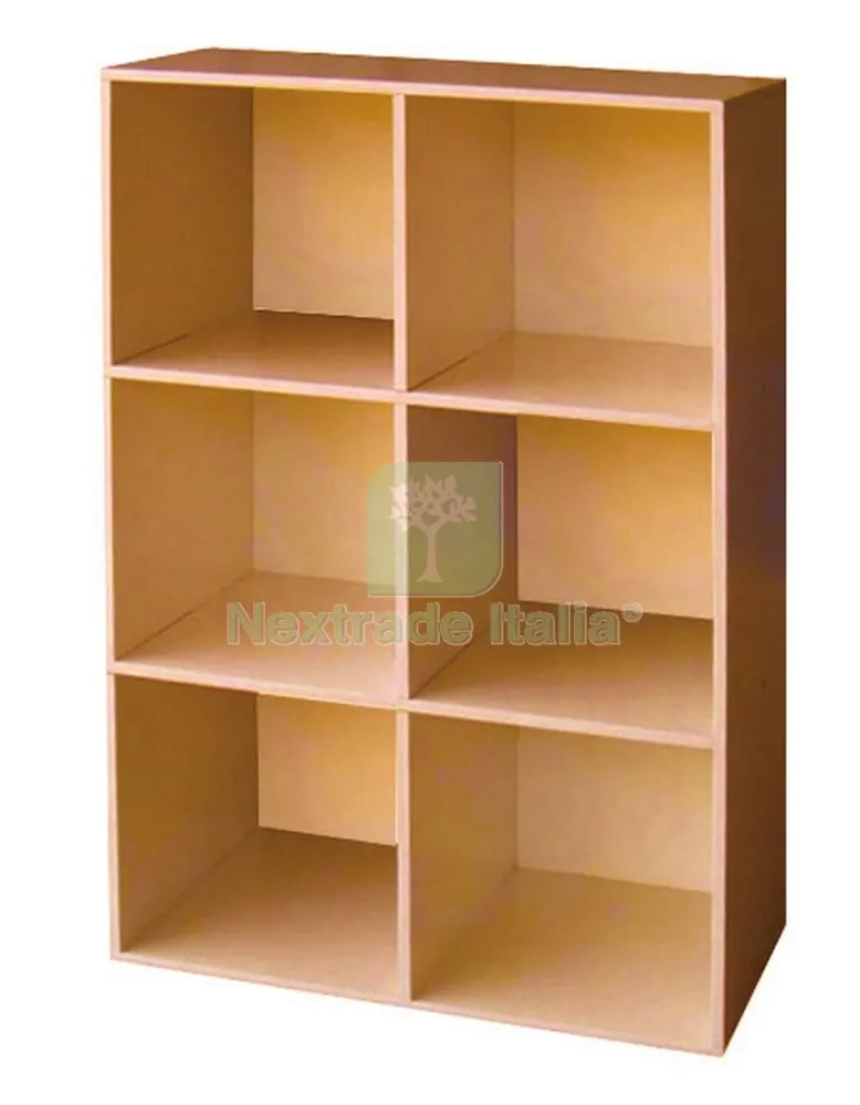 Libreria MOD.CUBO 6 Ciliegio CM.61X91 — Arredo — rif. FERX.33590 Libreria MOD.CUBO 6 Ciliegio CM.61X91 — Arredo — rif. FERX.33590