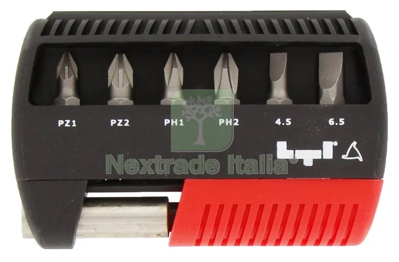 LTI ASSORTITI 7 INSERTI HANDY-BOX — Punte, frese e dischi — rif. FERX.33821