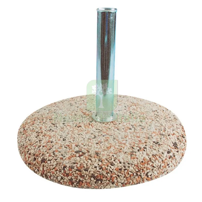 BASE PER OMBRELLONE IN CEMENTO 35 KG TUBO 50 MM — Tempo libero outdoor — rif. FERX.34008 BASE PER OMBRELLONE IN CEMENTO 35 KG TUBO 50 MM — Tempo libero outdoor — rif. FERX.34008