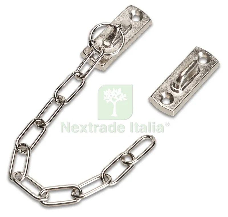 50PZ Ritieni a Catena ART. 307 Zama/Ottone Nichelato — Ferramenta porte e finestre — rif. FERX.34076