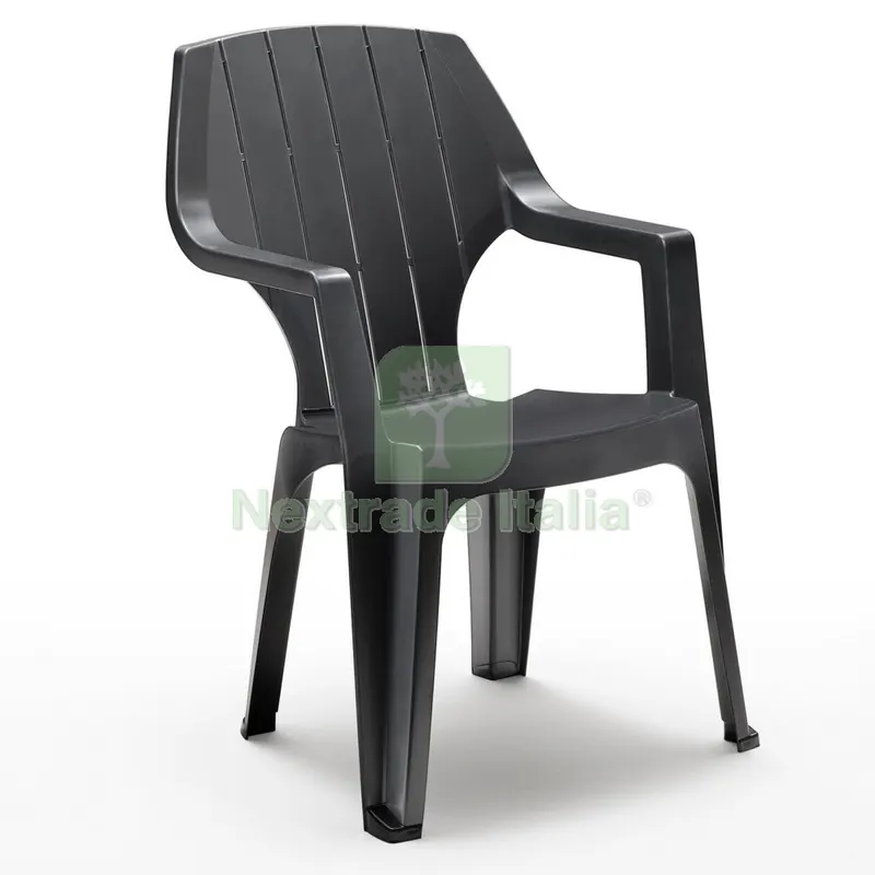 Poltrona Resina Modelloalta Antracite — Arredo — rif. FERX.3412