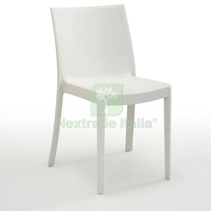 Sedia Resina Perla Bianco — Arredo — rif. FERX.3422 Sedia Resina Perla Bianco — Arredo — rif. FERX.3422