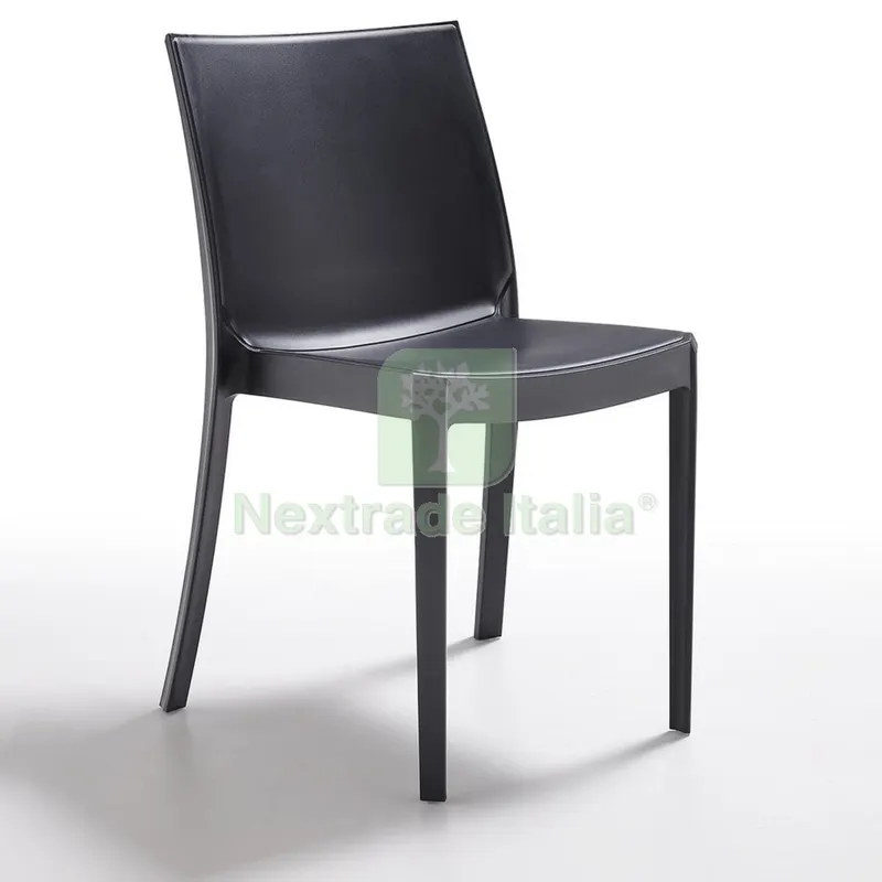 Sedia Resina Perla Antracite — Arredo — rif. FERX.3425