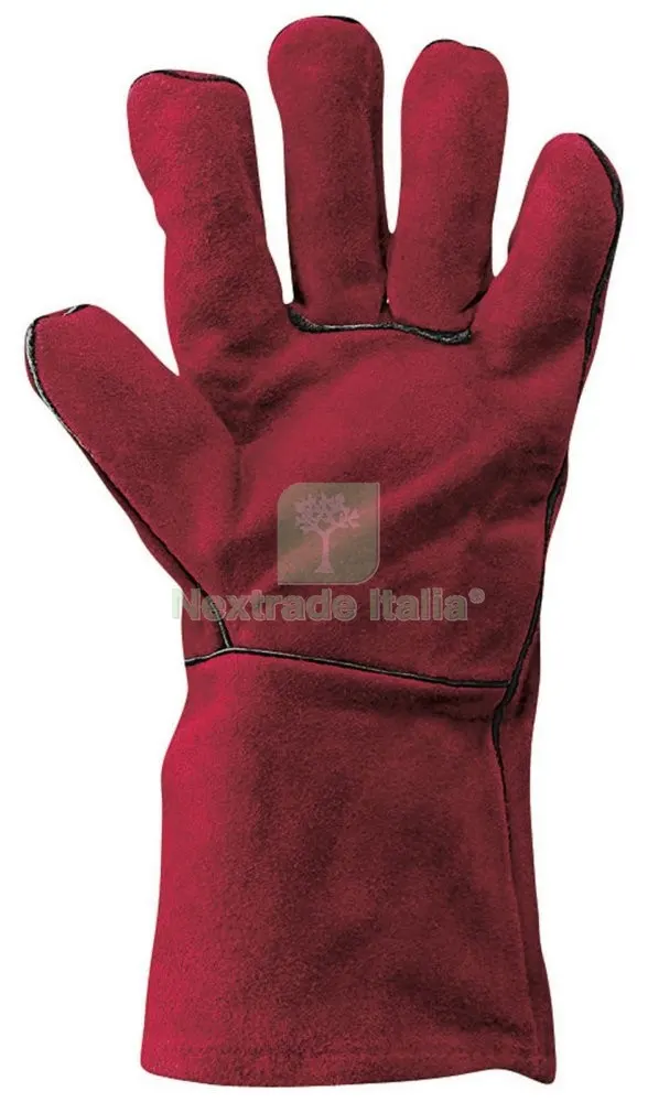 12PAIA GUANTI PER SALDATORI "CE" — Guanti da lavoro — rif. FERX.3443