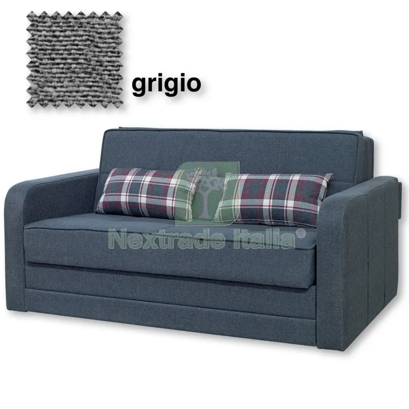 Divano Letto MOD.DAFNE 3 Posti GRIGIO/50002 CM.170X115X90 — Arredo — rif. FERX.3462 Divano Letto MOD.DAFNE 3 Posti GRIGIO/50002 CM.170X115X90 — Arredo — rif. FERX.3462