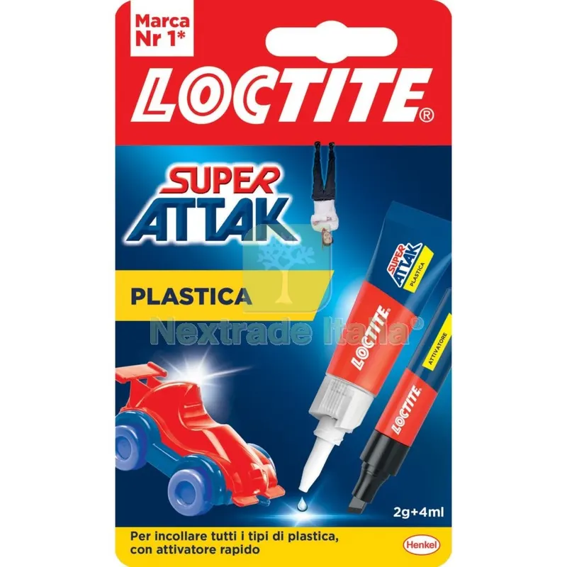 ADESIVO ATTAK PLASTICA — Adesivi e sigillanti — rif. FERX.34736 ADESIVO ATTAK PLASTICA — Adesivi e sigillanti — rif. FERX.34736