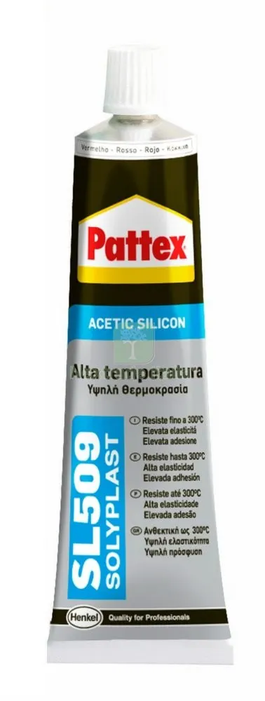 TUBETTO SILICONE ALTE TEMPERATURE SL509 ML.70 ROSSO — Adesivi e sigillanti — rif. FERX.34803