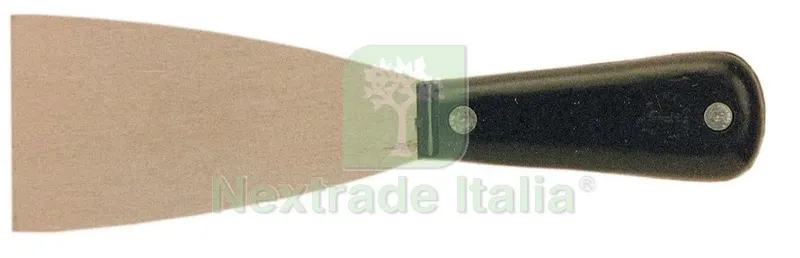 12PZ SPATOLA MANICATA NERA ART.504 100 MM — Spatole e attrezzi per stesura — rif. FERX.3482