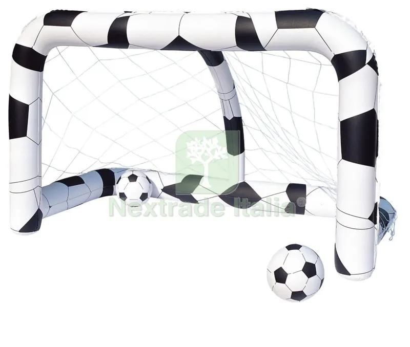 Porta Calcio Gonfabile con Palloni CM 213X122X137H — Tempo libero outdoor — rif. FERX.34860 Porta Calcio Gonfabile con Palloni CM 213X122X137H — Tempo libero outdoor — rif. FERX.34860