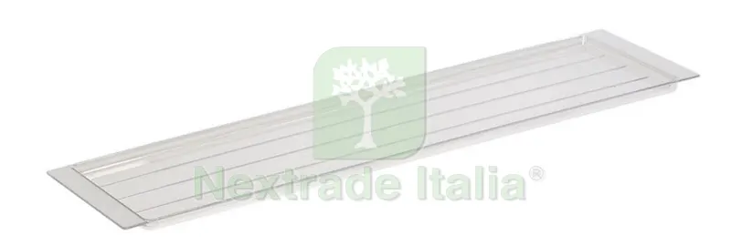 5PZ VASCHETTA PER SCOLAPIATTI PLASTICA TRASPARENTE CM.76 — Misurazione e taglio manuale — rif. FERX.34862 5PZ VASCHETTA PER SCOLAPIATTI PLASTICA TRASPARENTE CM.76 — Misurazione e taglio manuale — rif. FERX.34862