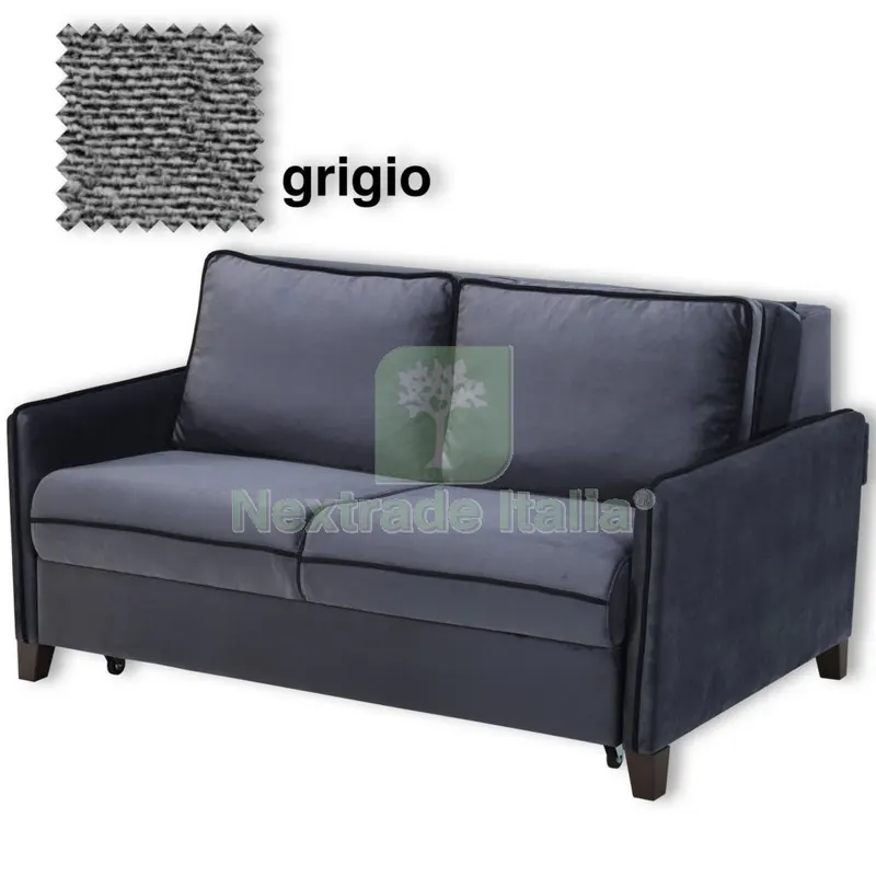 Divano Letto MOD.ALCONA 3 Posti GRIGIO/50002 CM.164X112X90 — Arredo — rif. FERX.3487 Divano Letto MOD.ALCONA 3 Posti GRIGIO/50002 CM.164X112X90 — Arredo — rif. FERX.3487