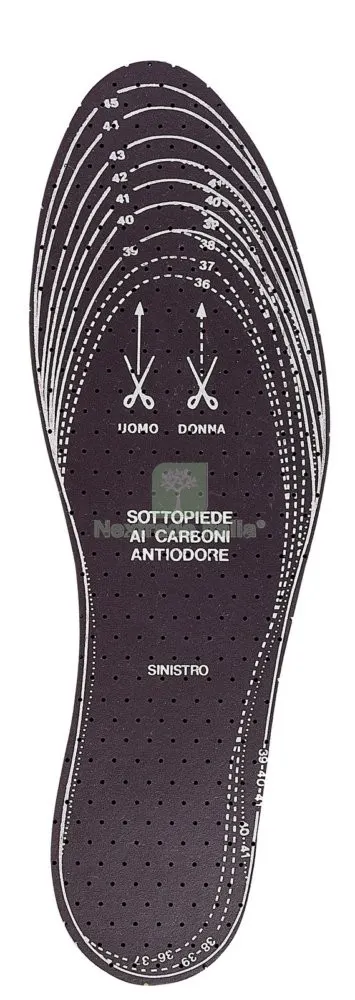 24PAIA Solette Destra -SINISTRA "carbone" Misura da 36 a 46 — Calzature antinfortunistiche — rif. FERX.34984 24PAIA Solette Destra -SINISTRA "carbone" Misura da 36 a 46 — Calzature antinfortunistiche — rif. FERX.34984