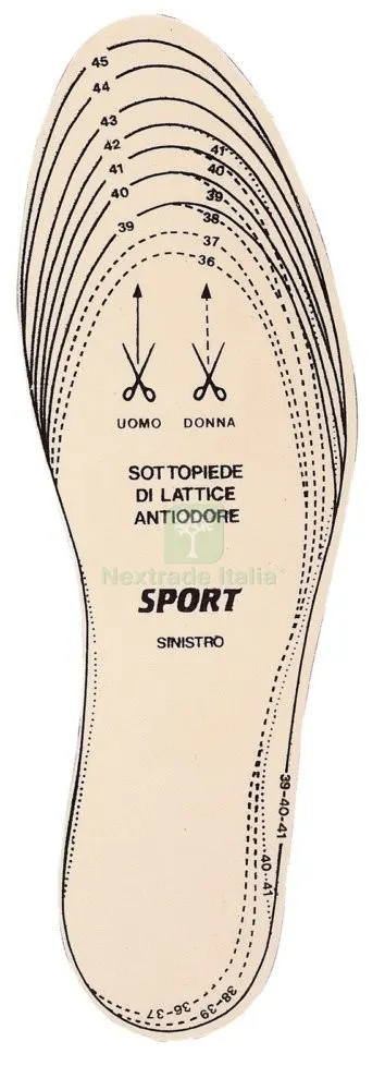 24PAIA SOLETTE DESTRA -SINISTRA "SPORT" MISURA DA 36 A 46 — Calzature antinfortunistiche — rif. FERX.35072 24PAIA SOLETTE DESTRA -SINISTRA "SPORT" MISURA DA 36 A 46 — Calzature antinfortunistiche — rif. FERX.35072