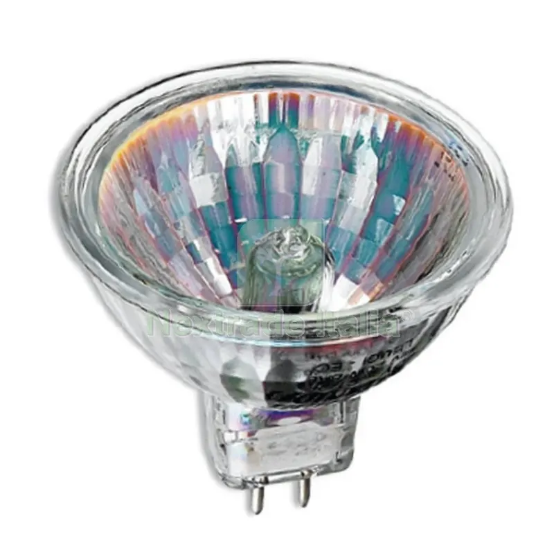 20BLISTER Luci Halo Dicroico MR16 GU5.3 50W 12V Luce Lampadina Faretto — Illuminazione — rif. FERX.3525 20BLISTER Luci Halo Dicroico MR16 GU5.3 50W 12V Luce Lampadina Faretto — Illuminazione — rif. FERX.3525