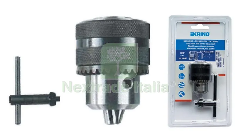 KRINO MANDRINO CREMAGLIERA 3/8X10 ATTACCO F — Punte, frese e dischi — rif. FERX.35252 KRINO MANDRINO CREMAGLIERA 3/8X10 ATTACCO F — Punte, frese e dischi — rif. FERX.35252