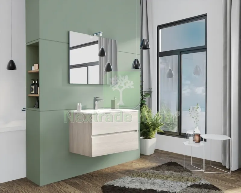 Mobile Bagno NEW Splash CM.80 Rovere Fumo — Accessori bagno — rif. FERX.3528 Mobile Bagno NEW Splash CM.80 Rovere Fumo — Accessori bagno — rif. FERX.3528