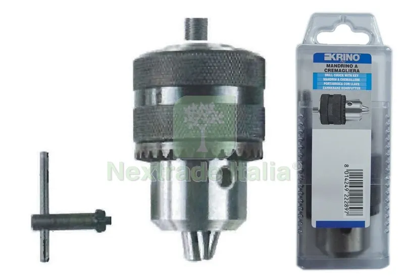 KRINO MANDRINO CREMAGLIERA 3/8X10 ATTACCO M — Punte, frese e dischi — rif. FERX.35311 KRINO MANDRINO CREMAGLIERA 3/8X10 ATTACCO M — Punte, frese e dischi — rif. FERX.35311